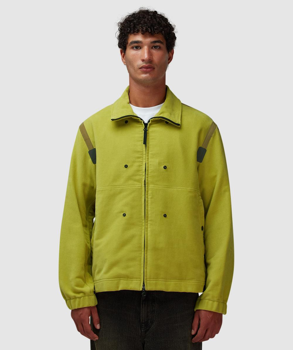 Translucent cover short parka jacket - 4