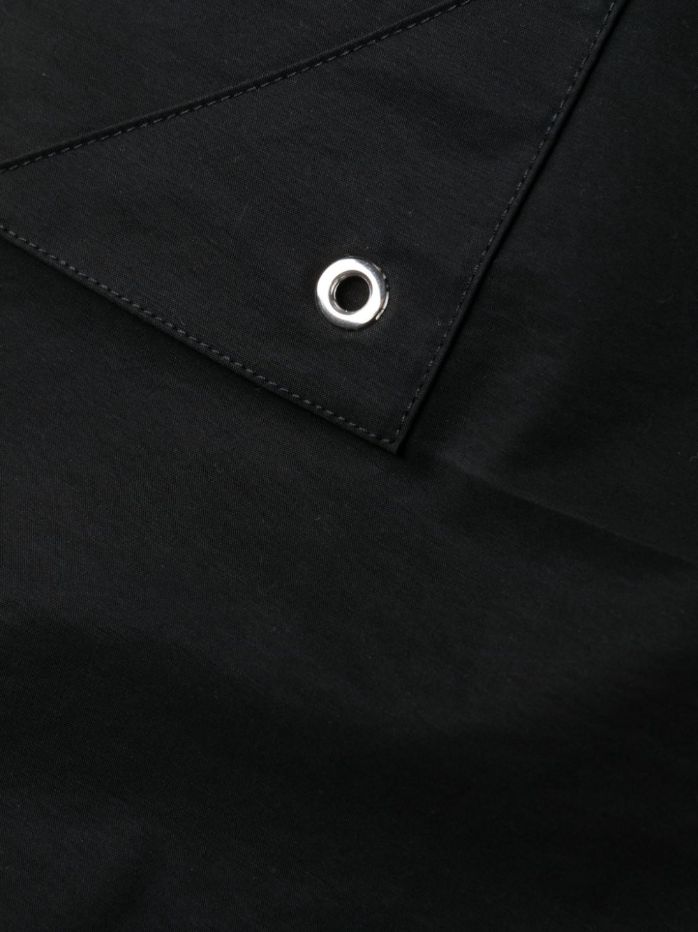 logo-patch wide-leg trousers - 6