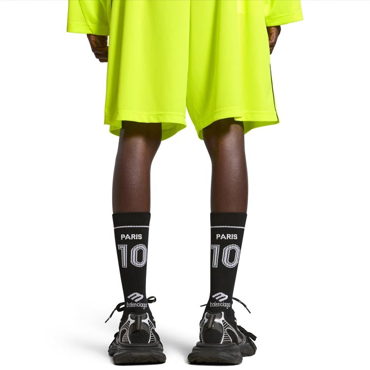 Balenciaga Paris Soccer Socks 'Black' 778806472B41000 - 2