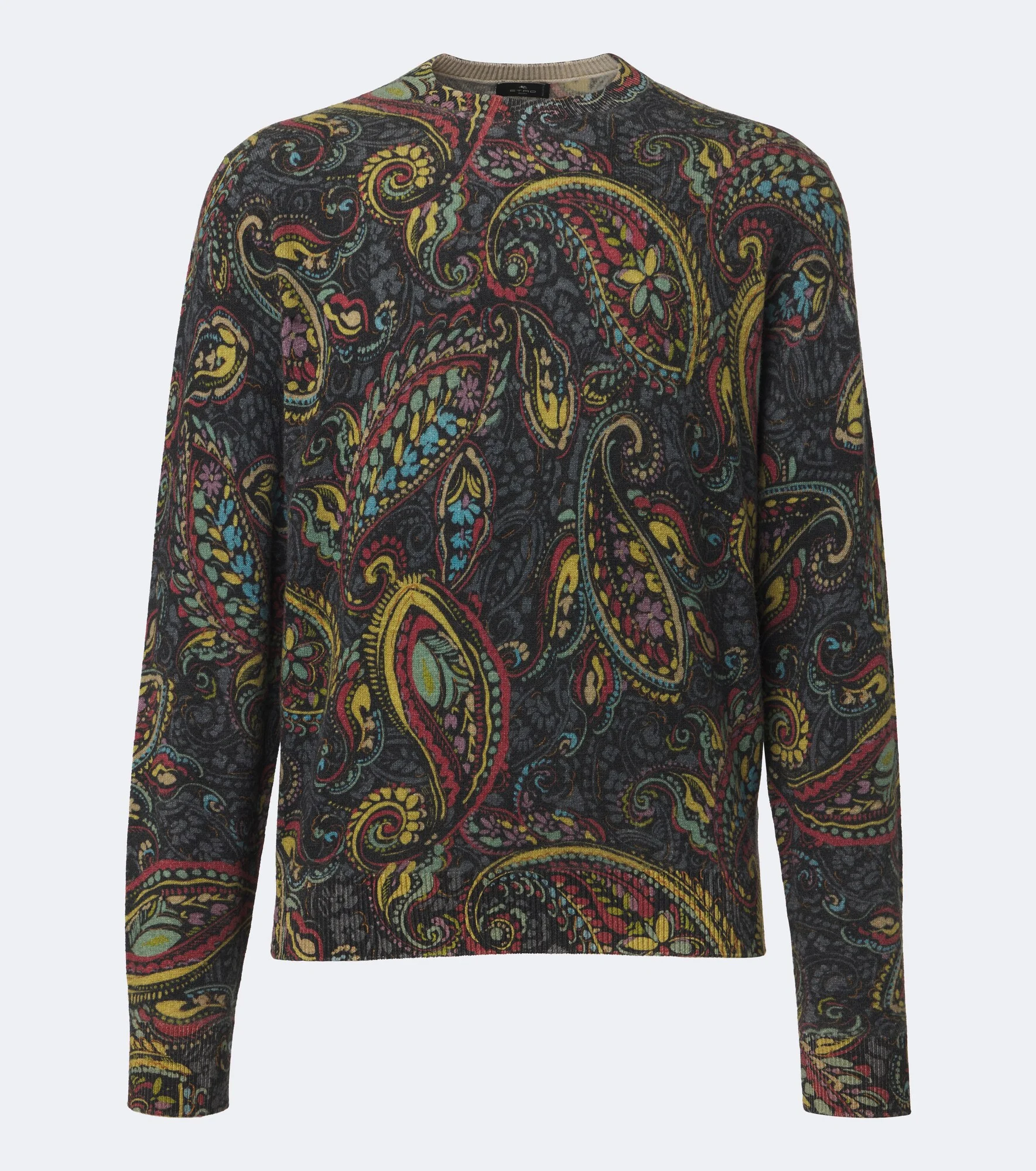 Paisley wool sweater - 1