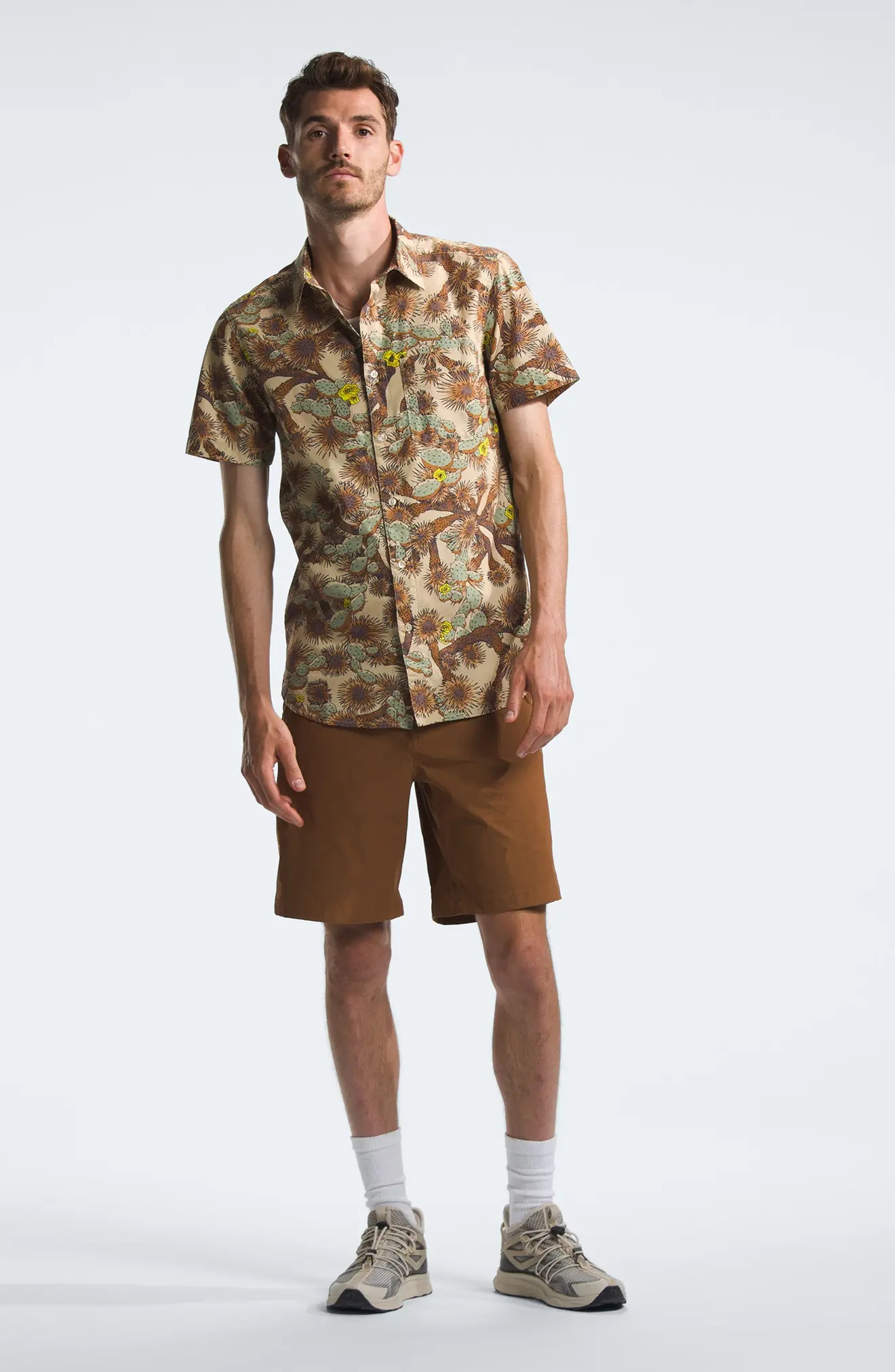 Baytrail Pattern Short Sleeve Button-Up Shirt - 6