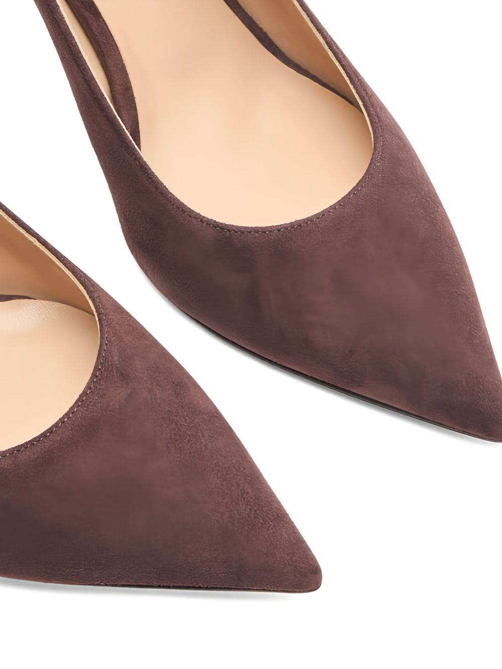 80mm slingback pointed-toe pumps - 3