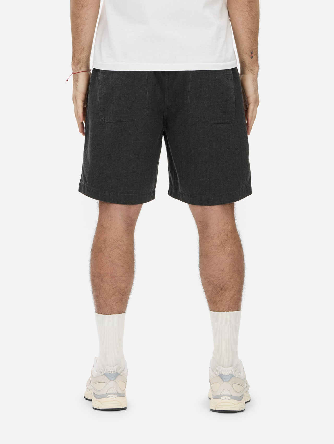 Drawstring Short - Charcoal HBT - 6