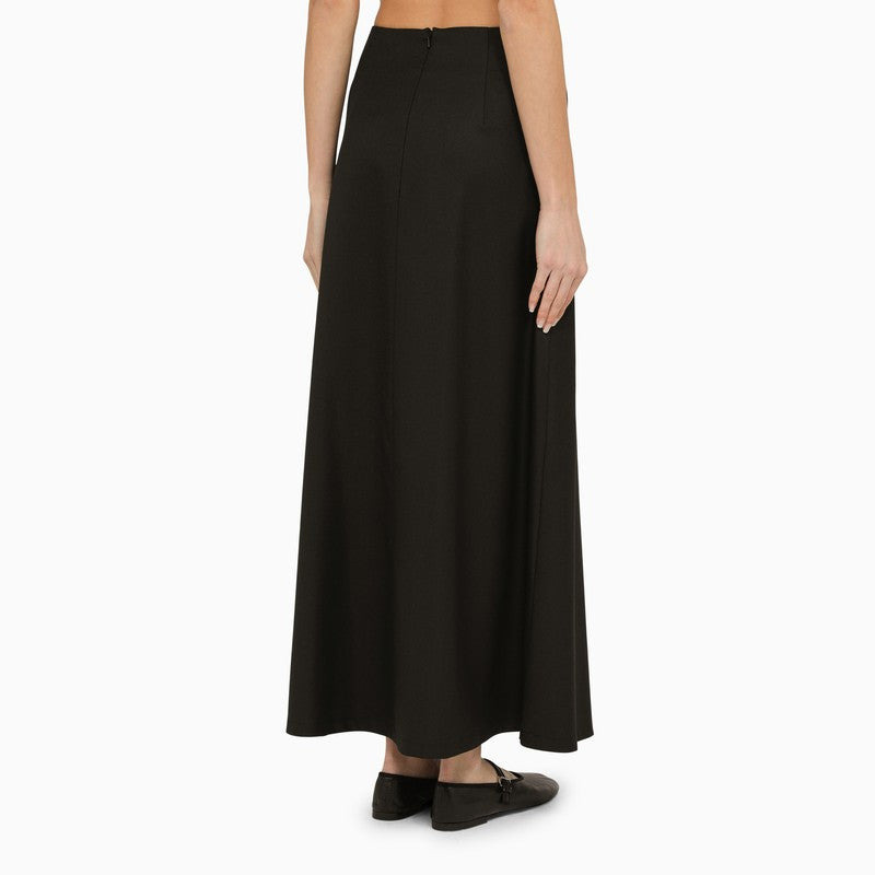 ISOLDAS BLACK LONG SKIRT - 2