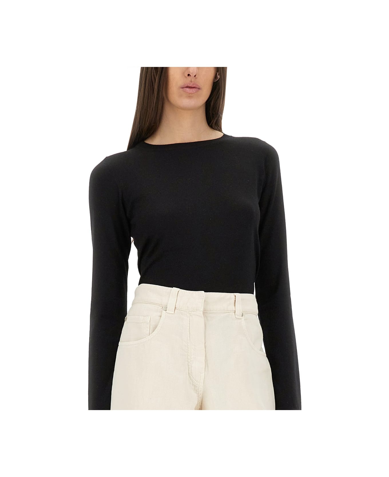 Cashmere And Silk Sweater - 4