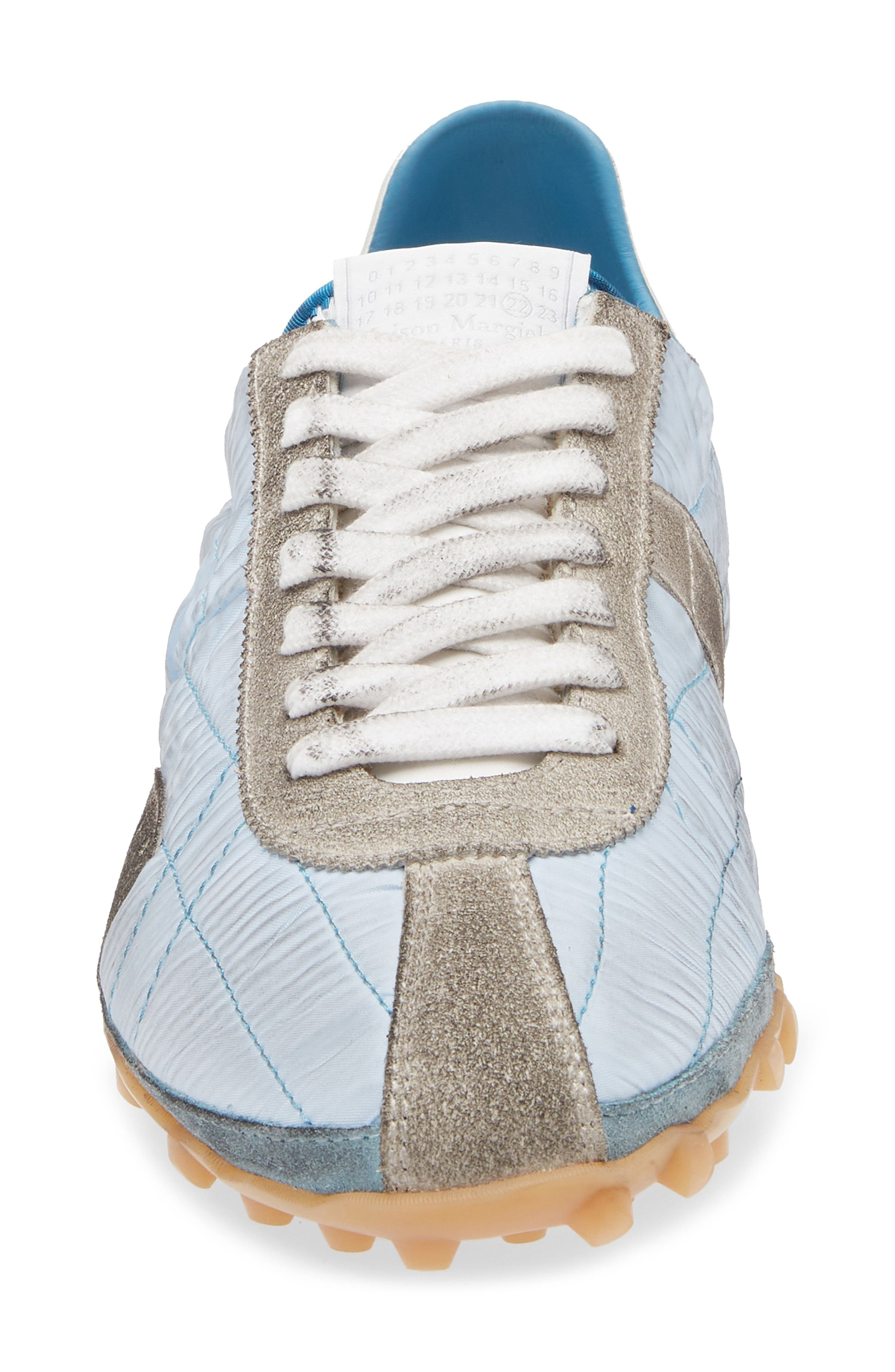 Maison Margiela Sprinters Sneaker in Blue Shades/White/Grey at Nordstrom - 4