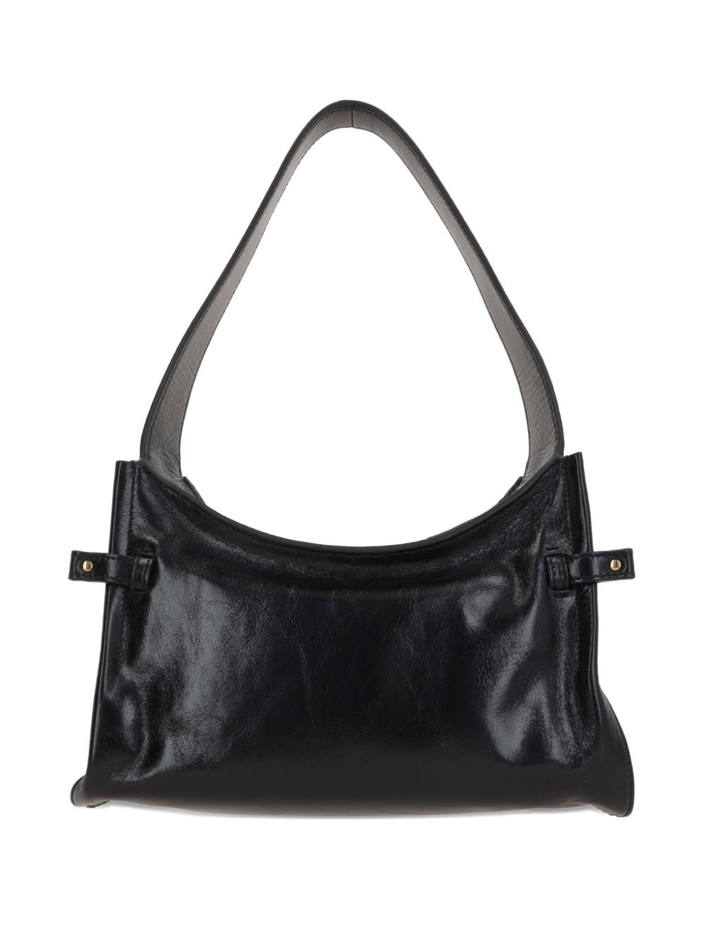 Charms embellished leather shoulder bag - 2