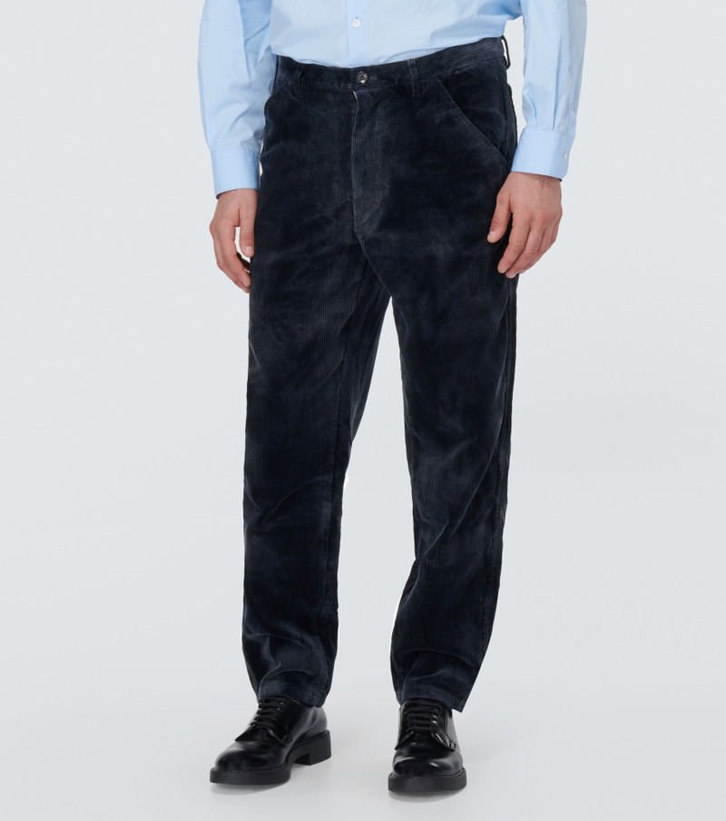 Corduroy straight pants 3