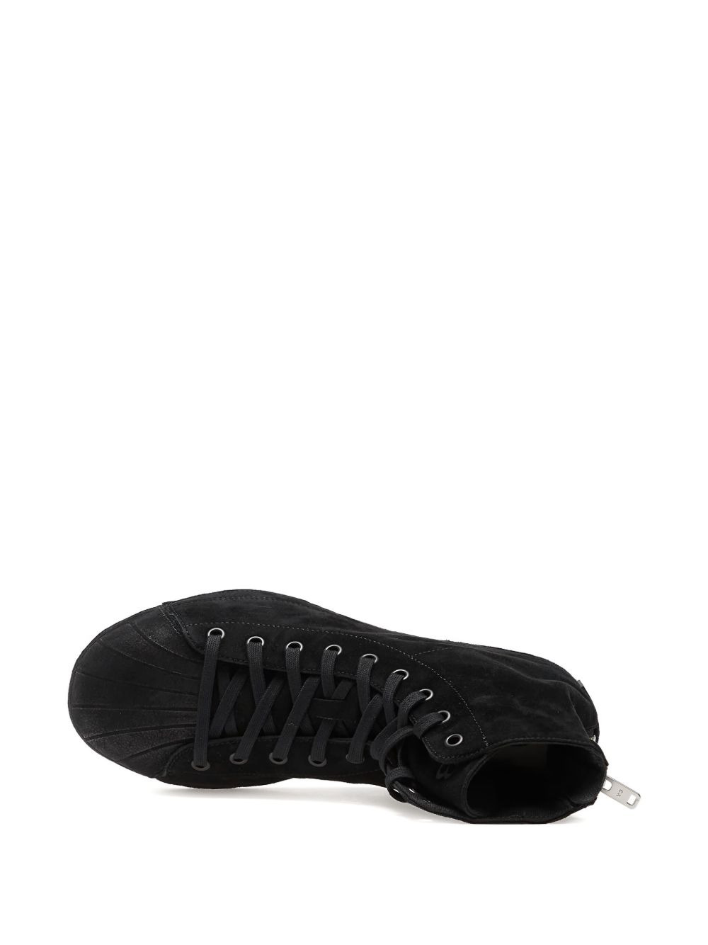 lace-up zip trainers - 3