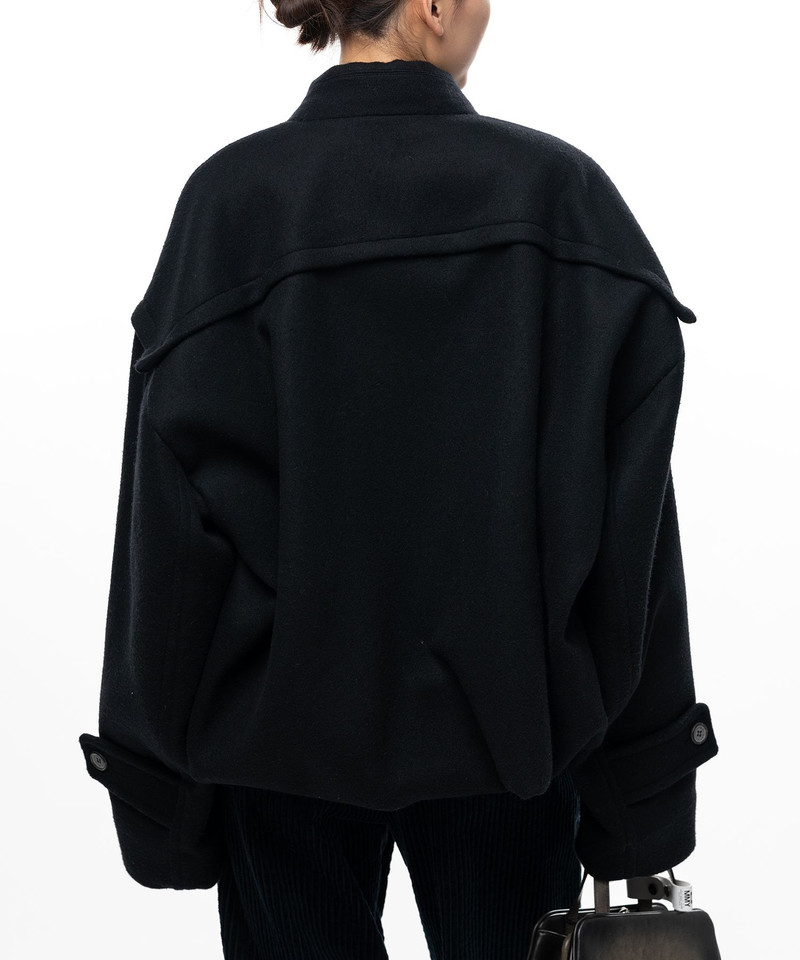 Roll-Up Hem Duffle Coat 7
