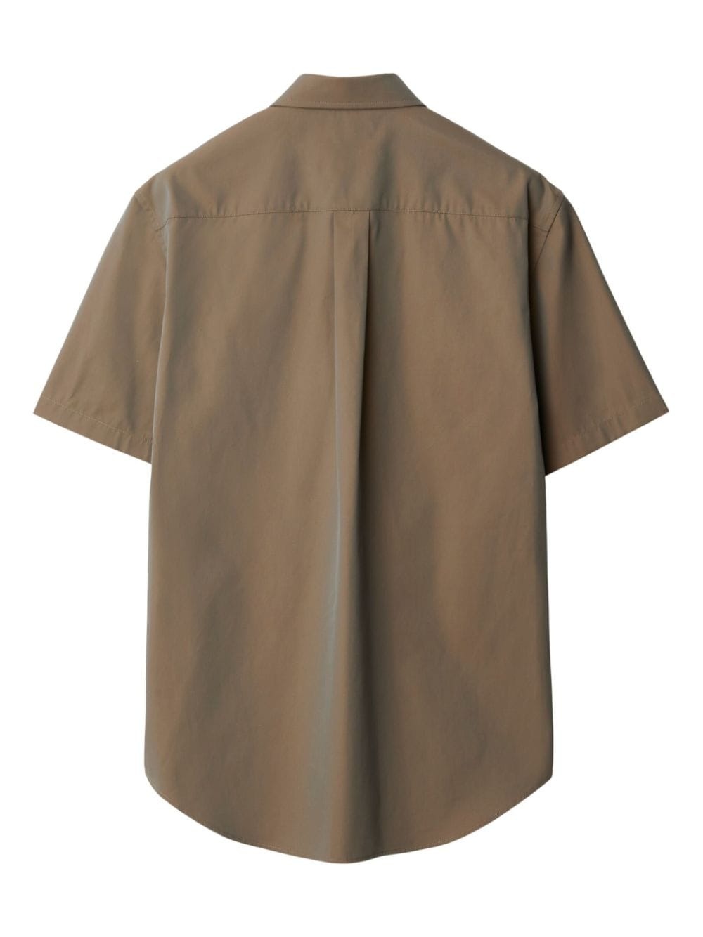 flap-pocket cotton shirt - 6