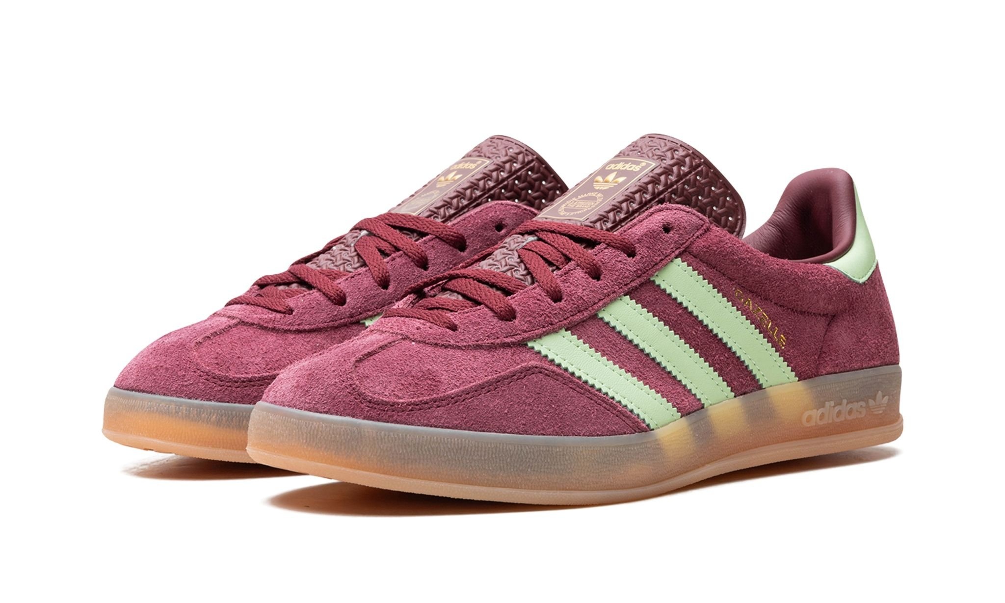 Gazelle Indoor "Shadow Red Semi Spark Green" - 2