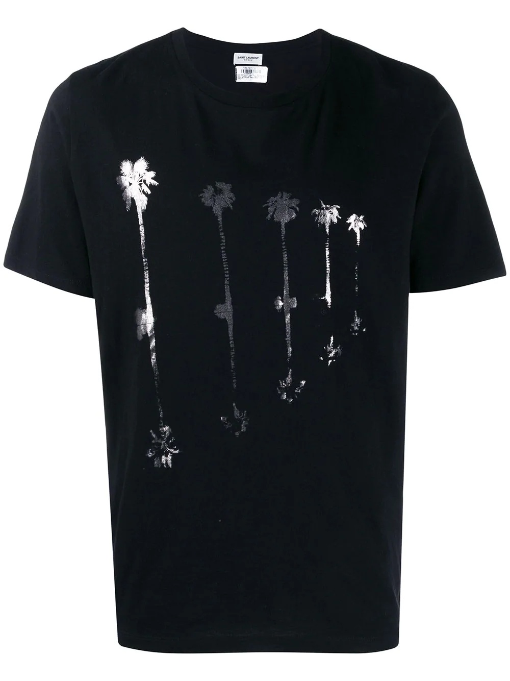 palm print T-shirt - 1