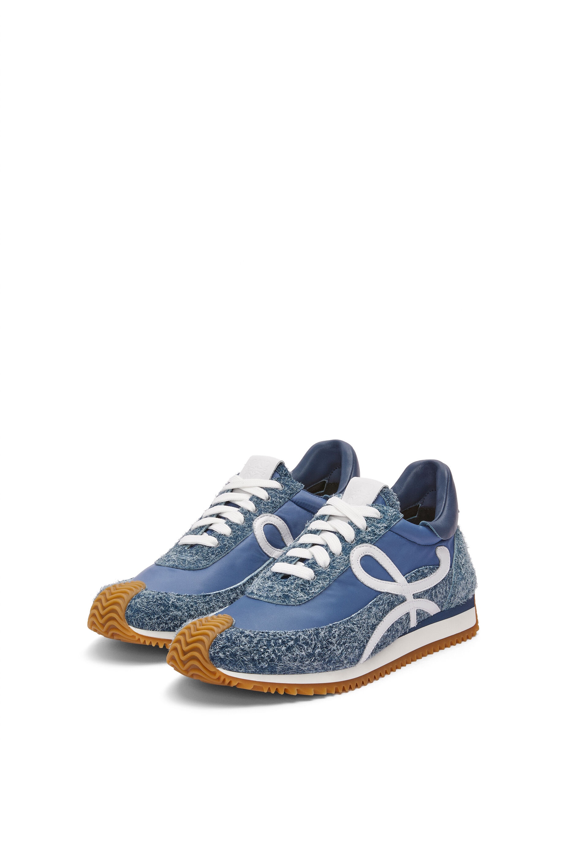 Flow Runner in nylon and brushed suede - 2
