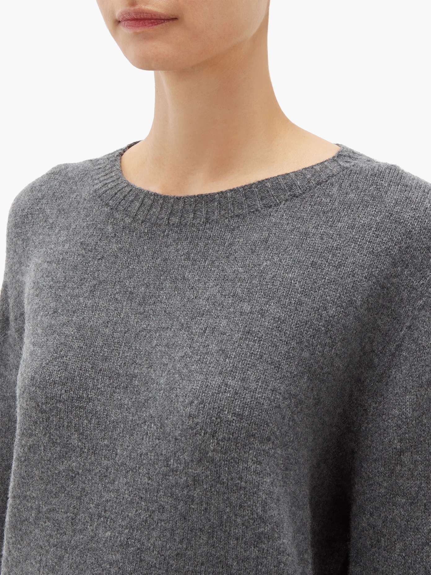 Sibel oversized wool-blend sweater - 3