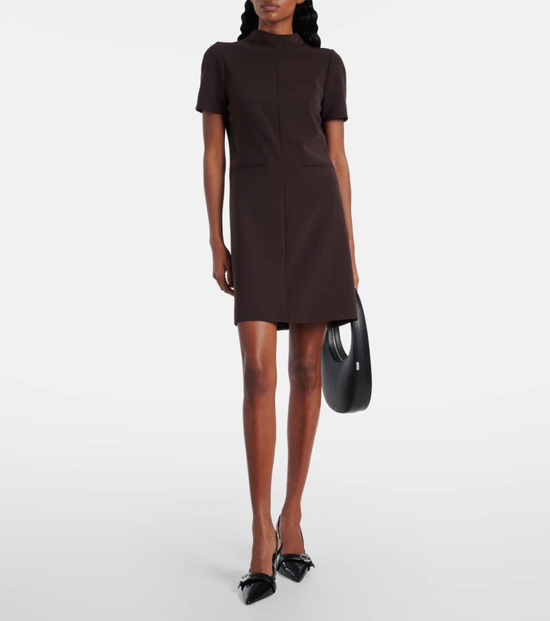 courrèges Twill minidress outlook