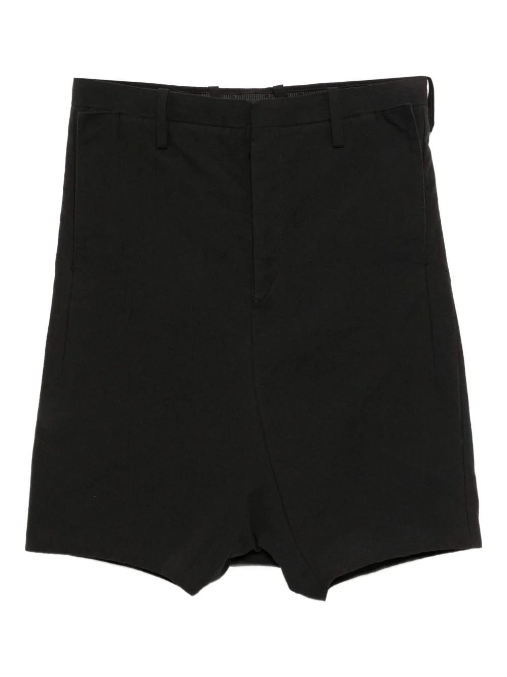 cotton blend apron shorts - 1