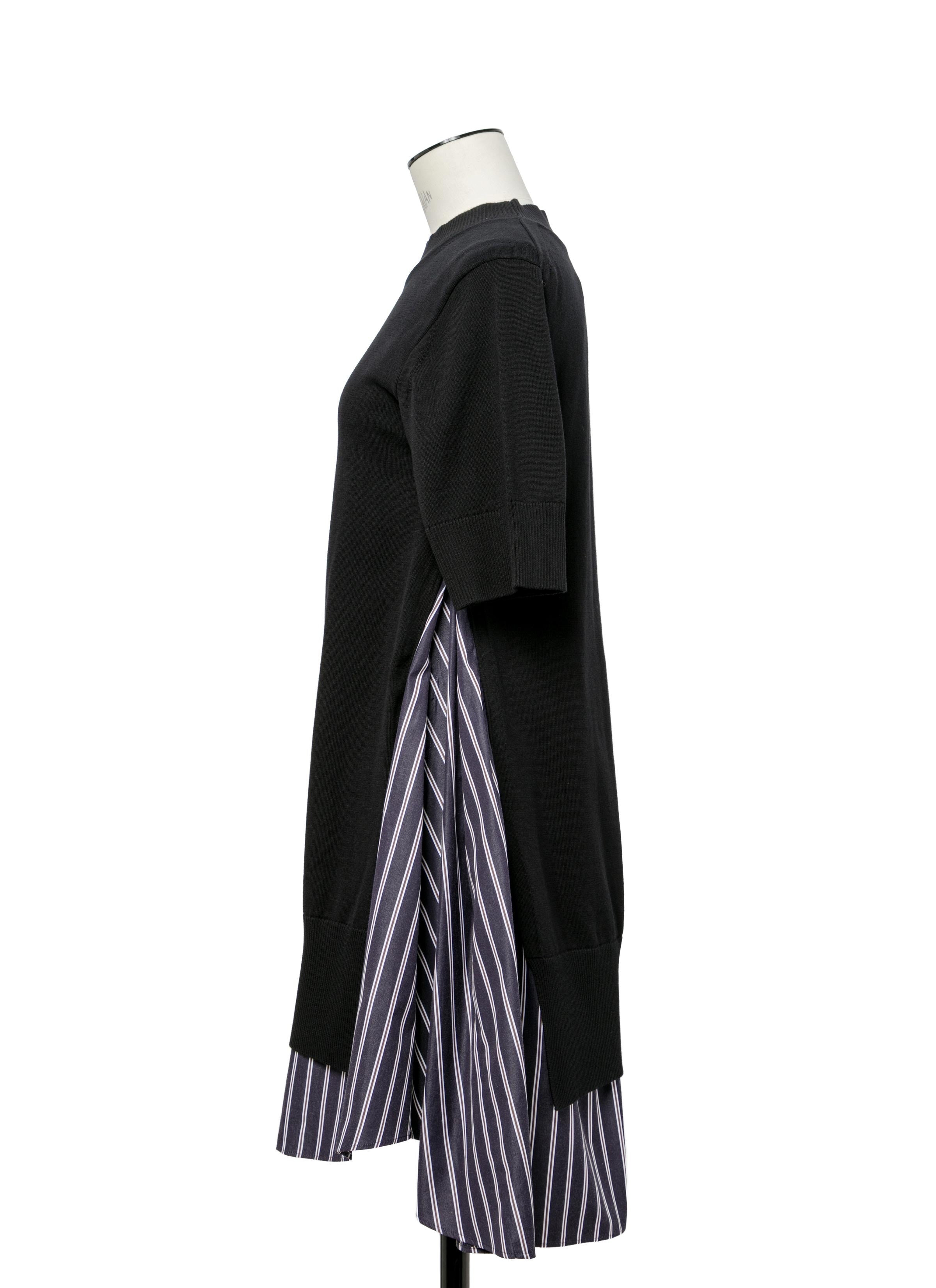 Poplin x Knit Dress - 2