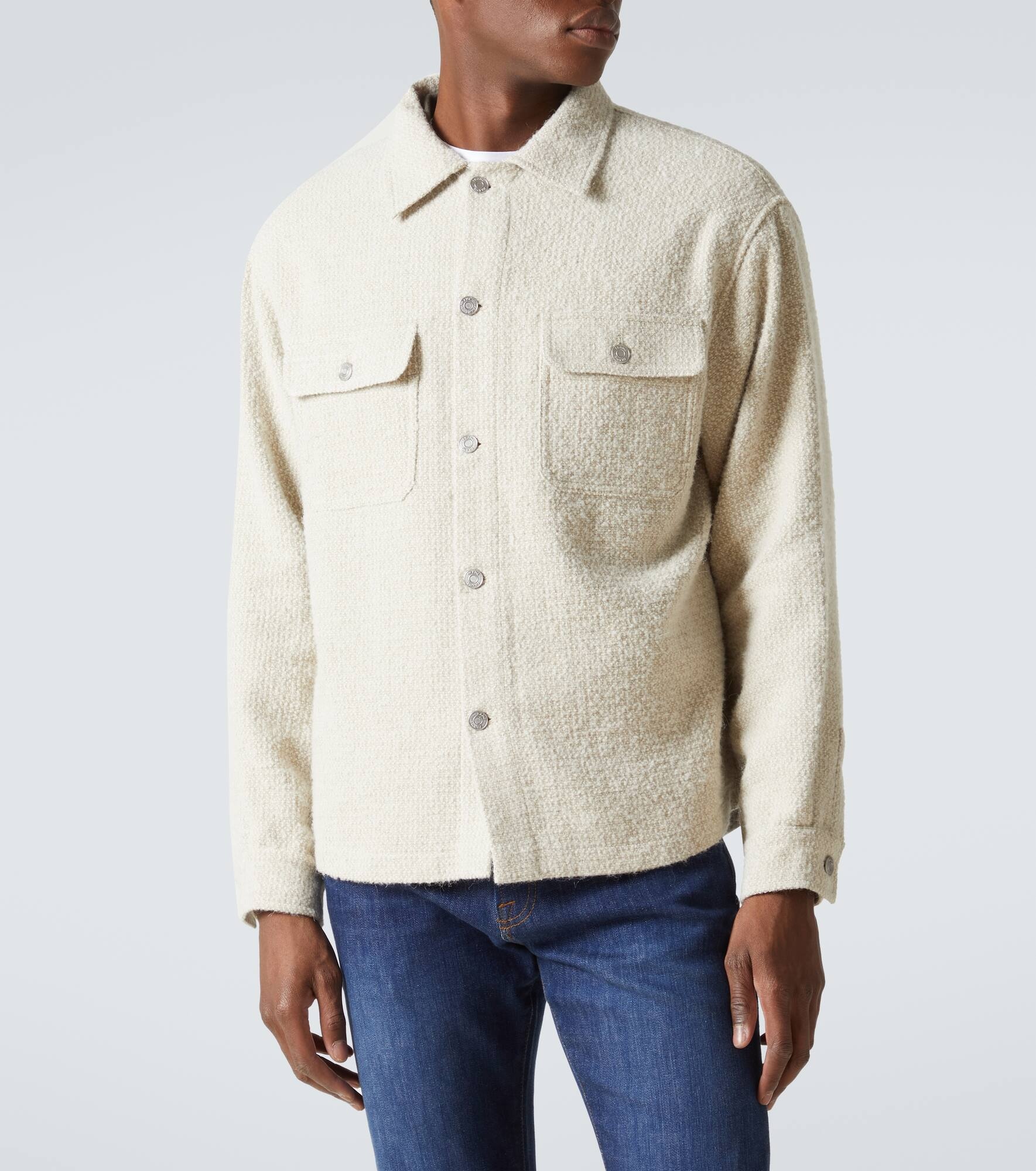 Tweed overshirt - 3