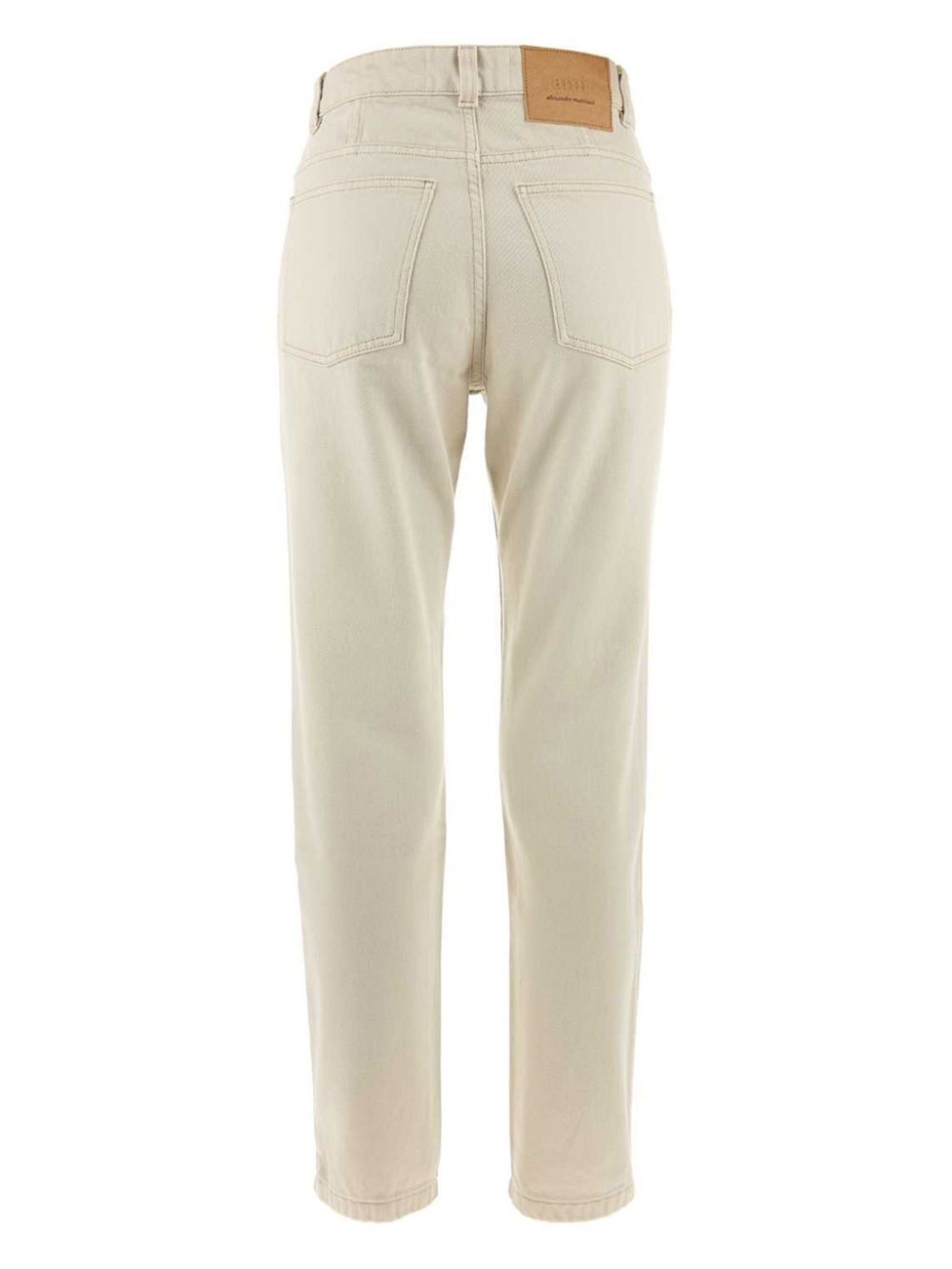logo patch jeans - 2