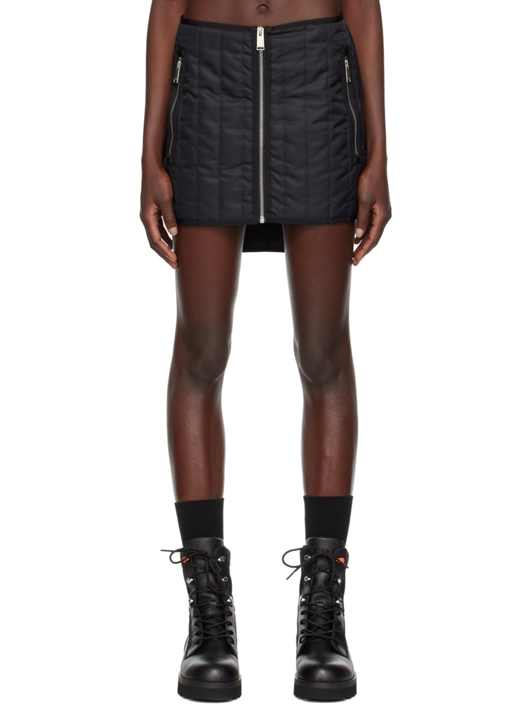 Black Ex-Ray Miniskirt - 1