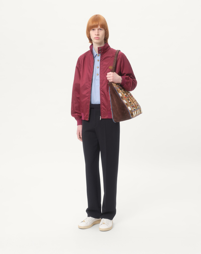 Valentino OXFORD COTTON POLO SHIRT outlook