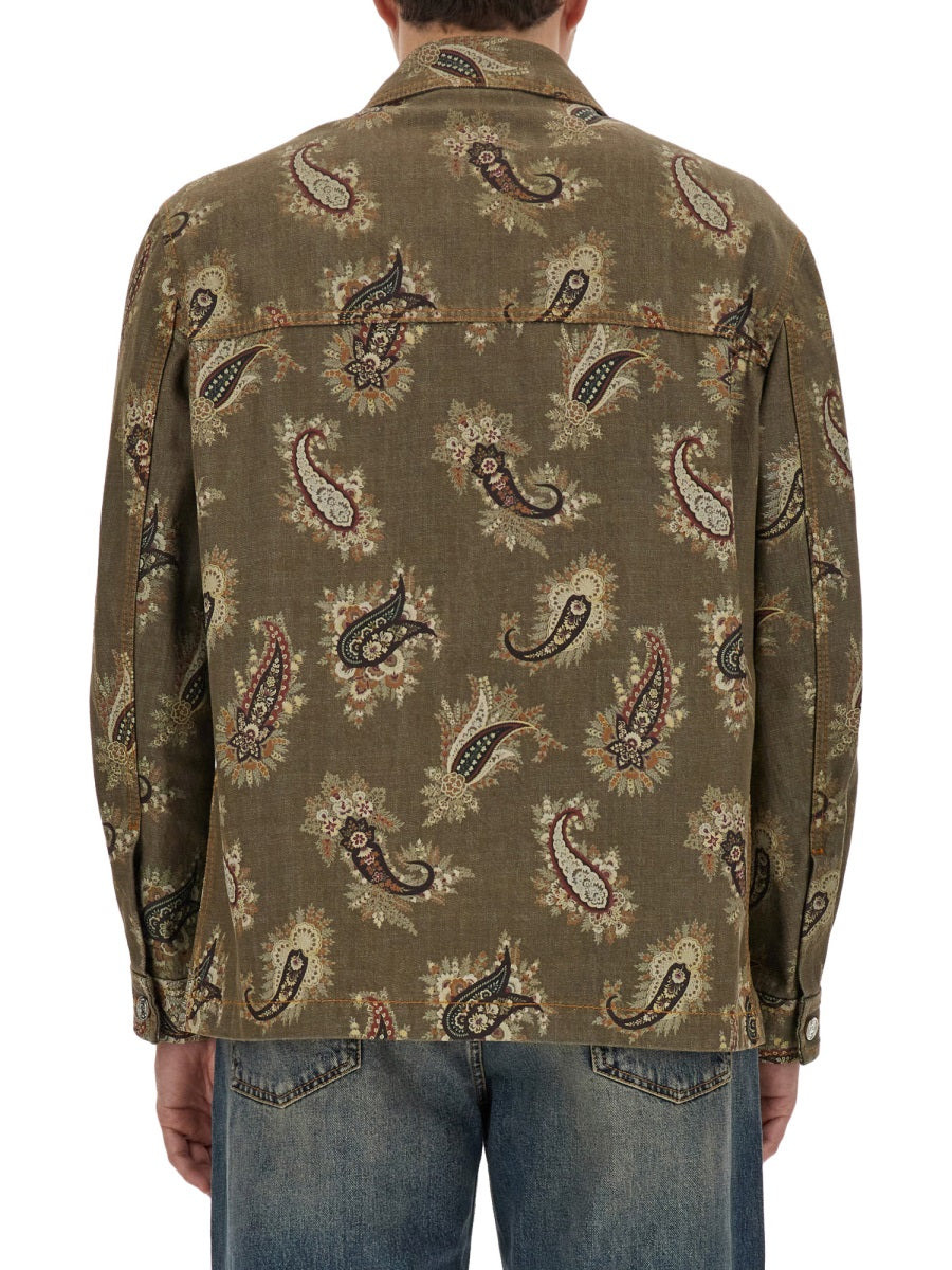 Etro Men Paisley Print Shirt - 3