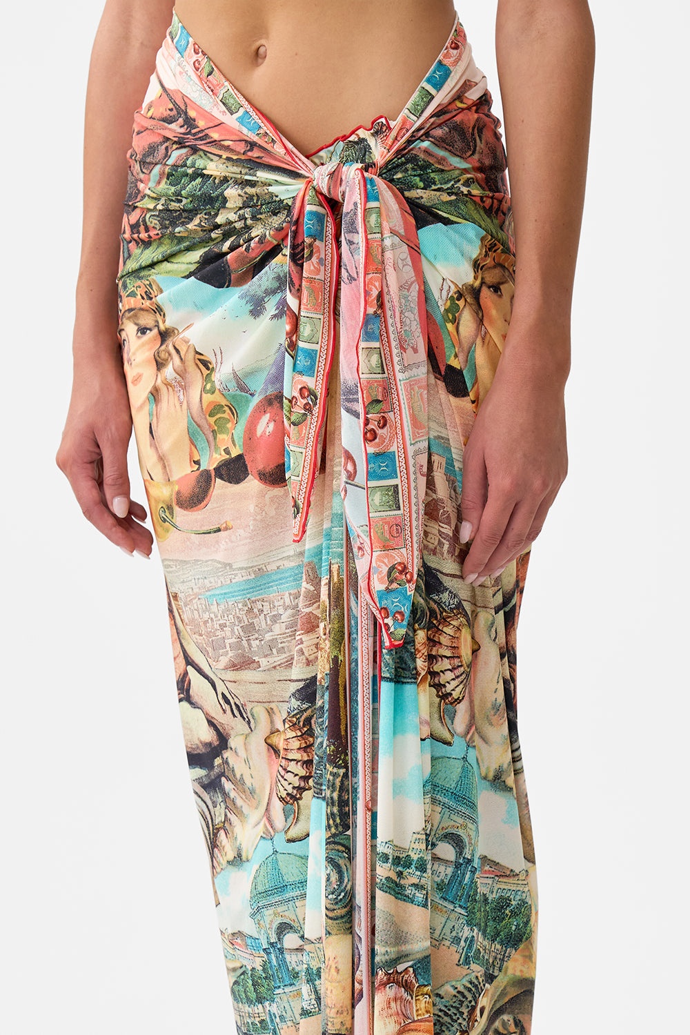 MULTI WEAR LONG SARONG - 5