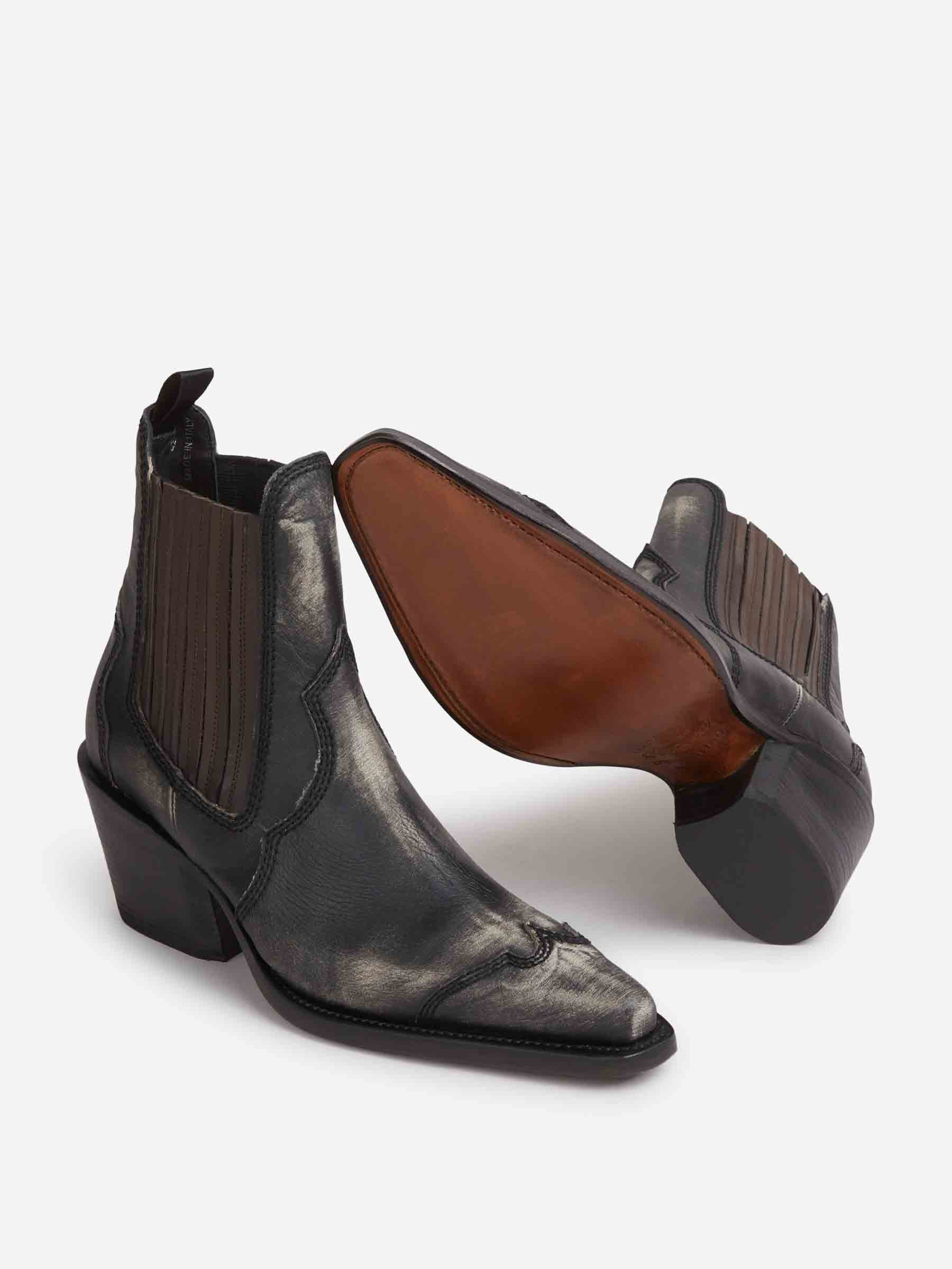 HEELED ANKLE BOOTS - 4