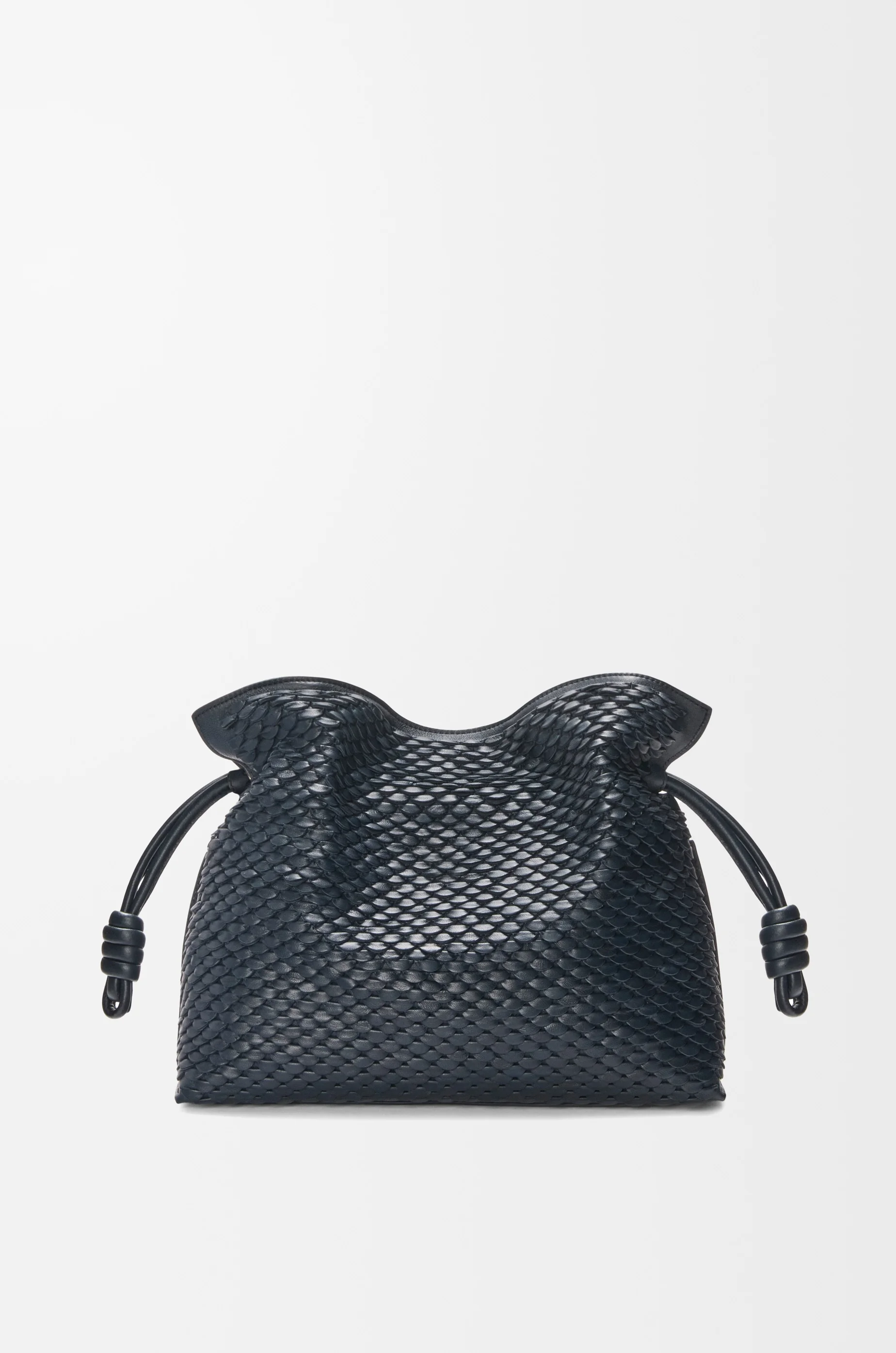 Medium Flamenco clutch in mellow nappa lambskin - 1