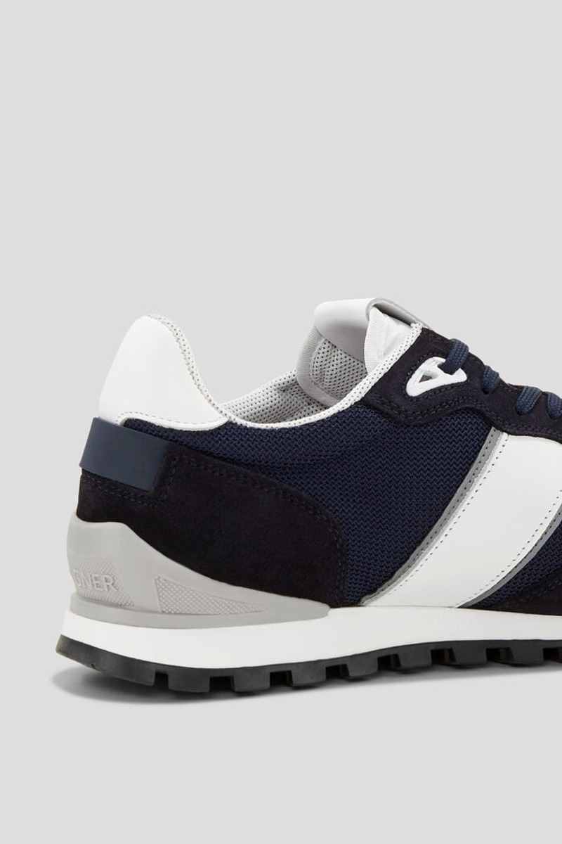 Porto Sneaker in Navy blue/White 7