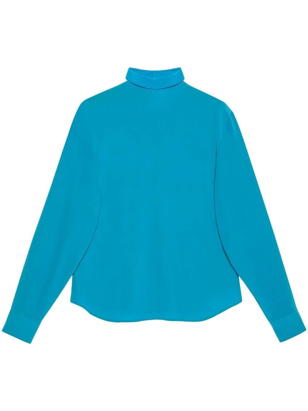 silk crêpe-de-chine blouse - 1