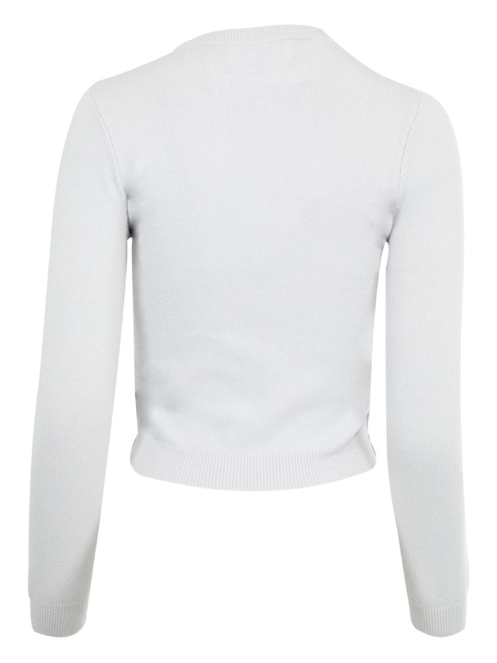 Kid long-sleeve cropped sweater - 2