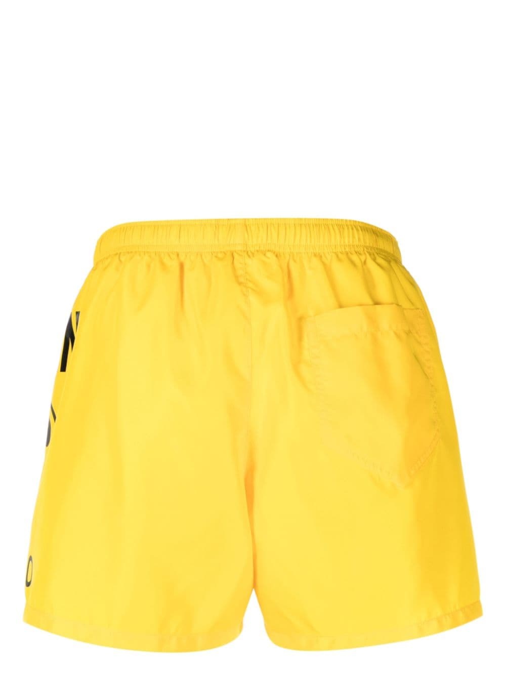 logo-print beach shorts - 2