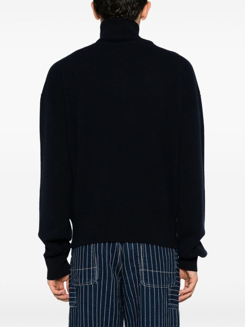 zipped cashmere cardigan 5