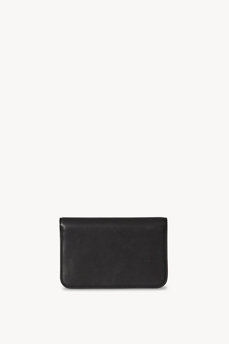 Multi Gusset Clutch in Leather 3