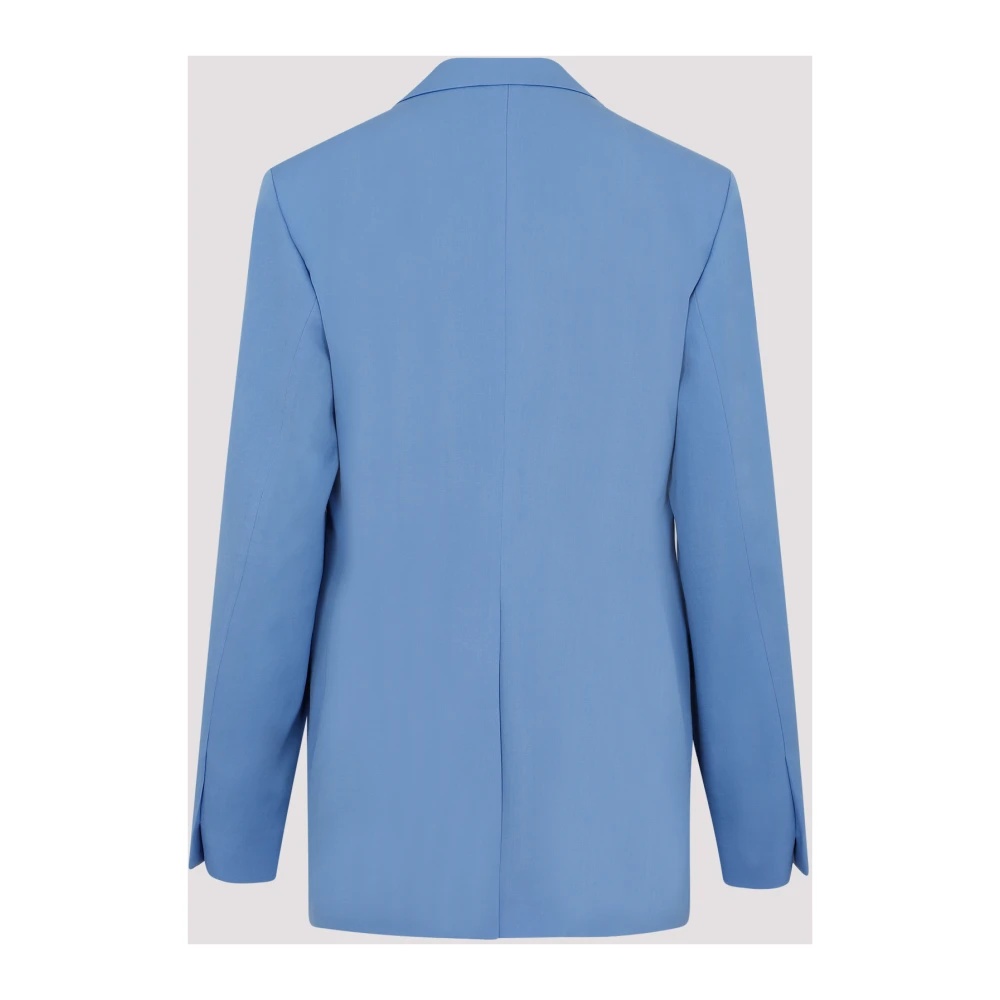 BLUE WOOL BENO JACKET - 2