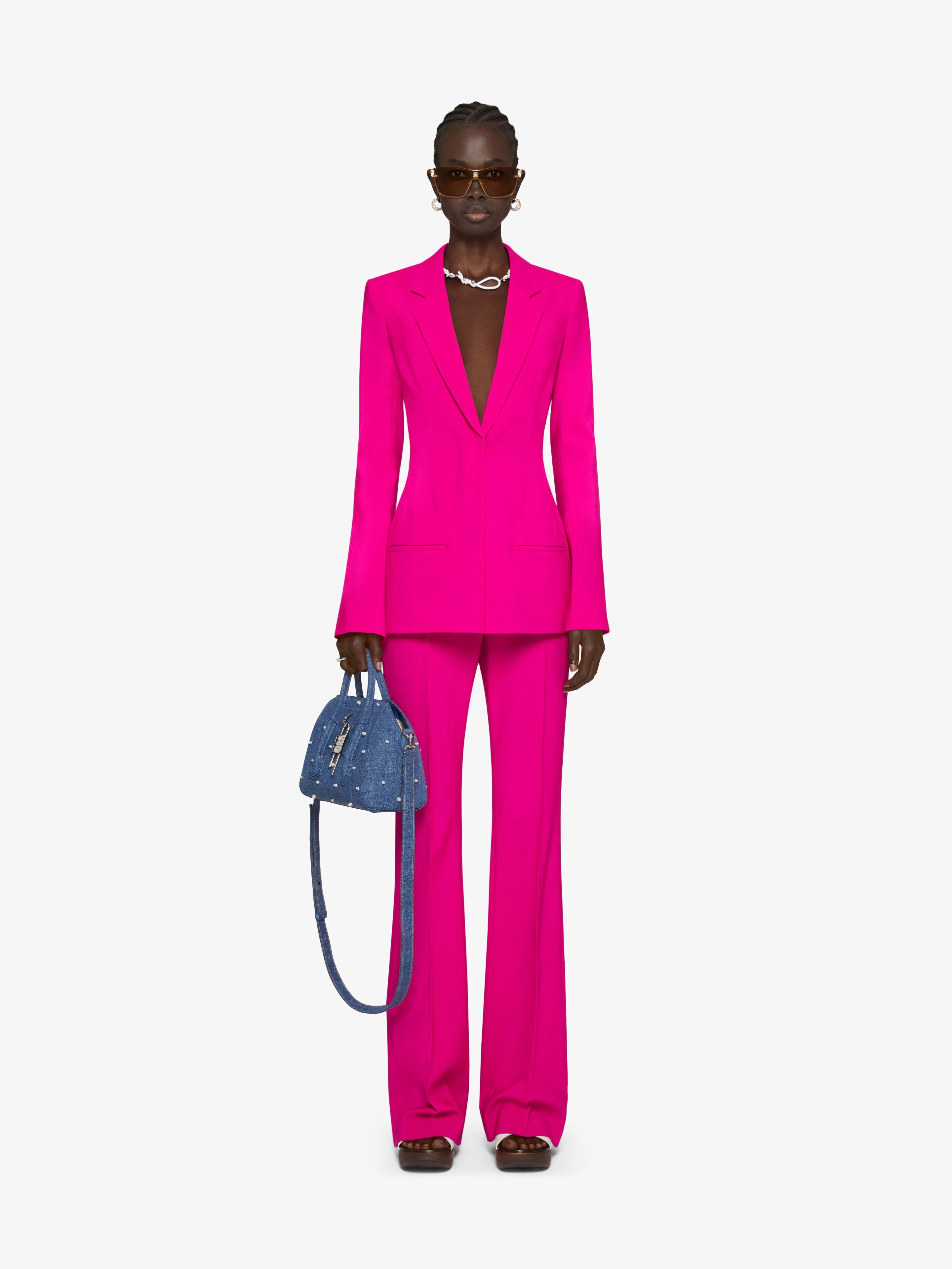 FLARE TAILORED PANTS IN WOOL - 2