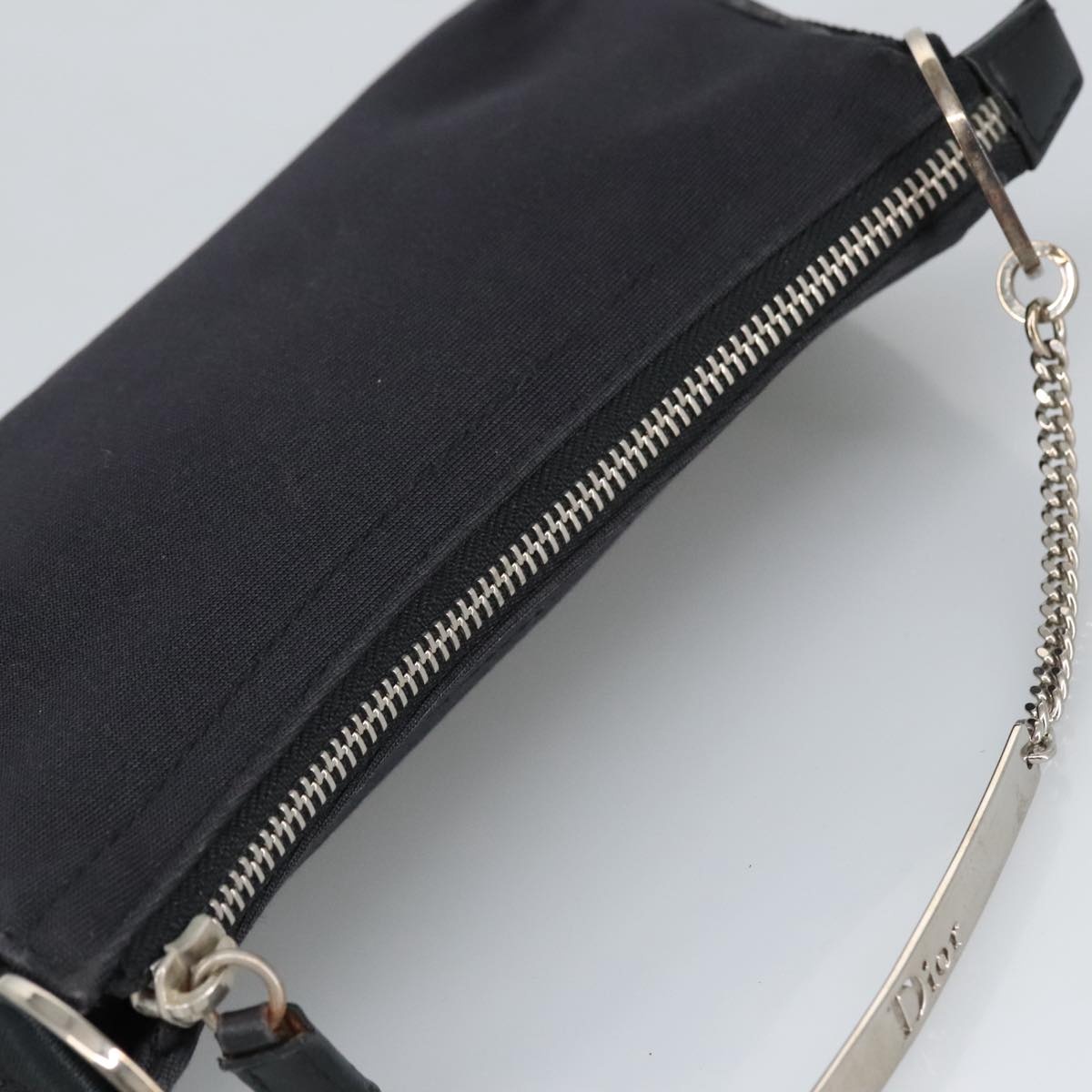 DIOR Hand Bag Canvas Black - 6