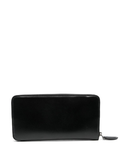 Alaïa Leather zipped continental wallet outlook