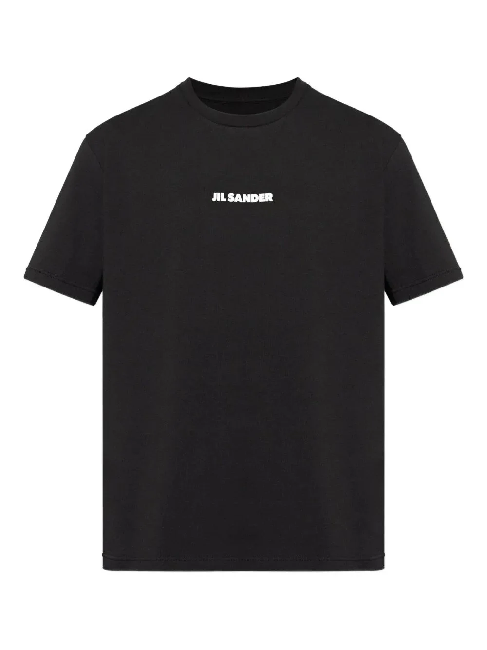 Jil Sander Men Crewneck Short Sleeves Logo T-Shirt - 1