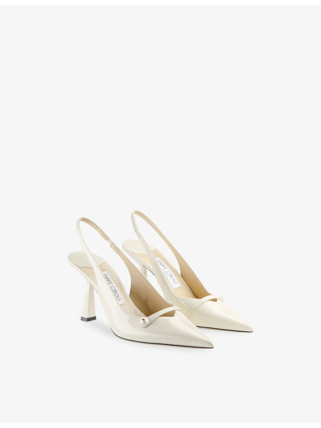 Amita 85 Patent Leather Slingbacks - 3
