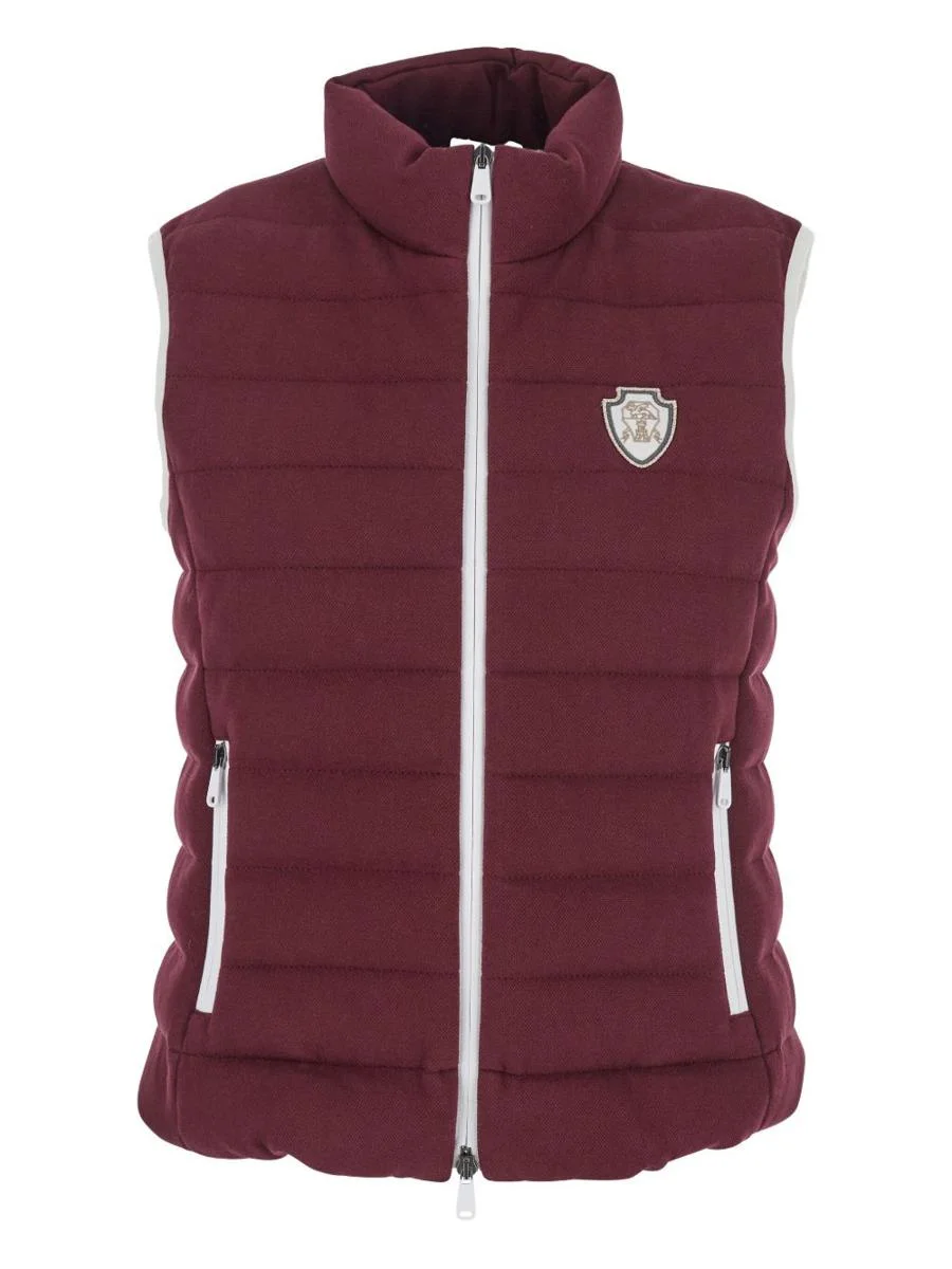 Brunello Cucinelli Logo Cotton Vest - 1