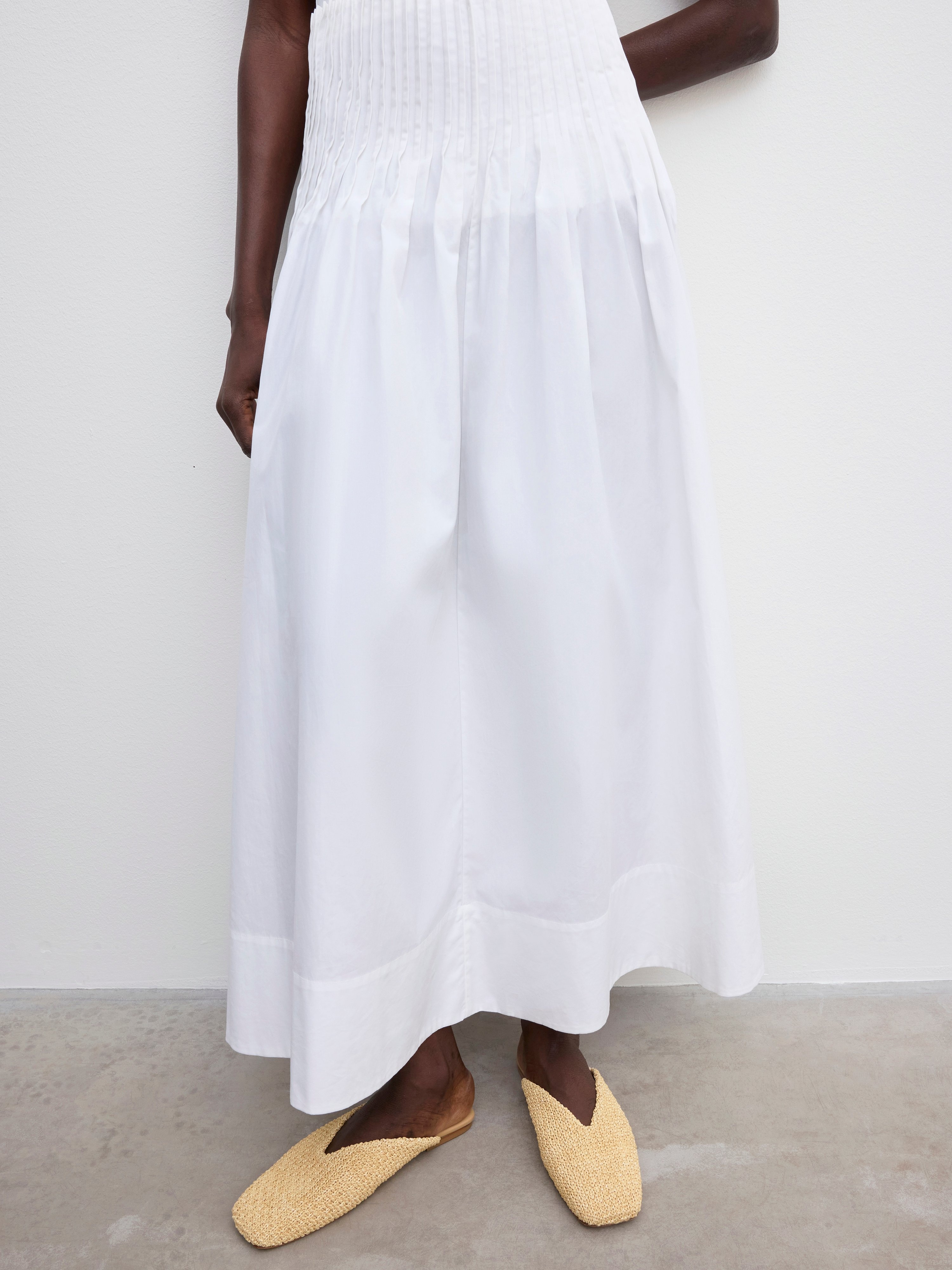 Poplin maxi skirt - 2