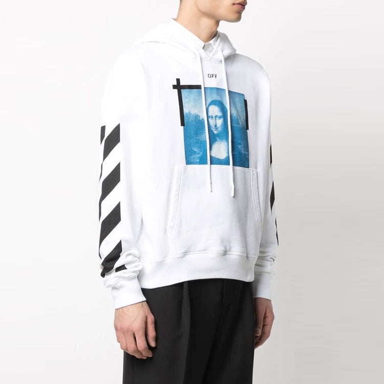 Off-White Logo Pattern Printing Drawstring Version White OMBB037R21FLE0010110 - 4