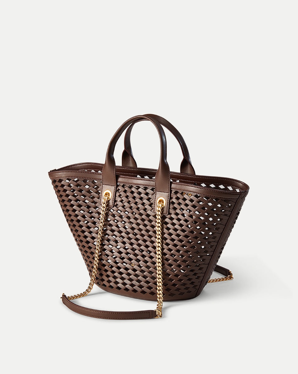 SMALL CREST MARKET TOTE - 5