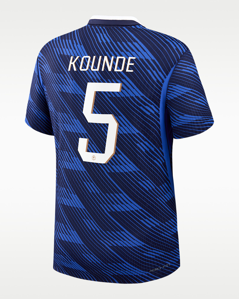 Jules Koundé France National Team 2026 Match Home Men's Nike Dri-FIT ADV Soccer Jersey 1