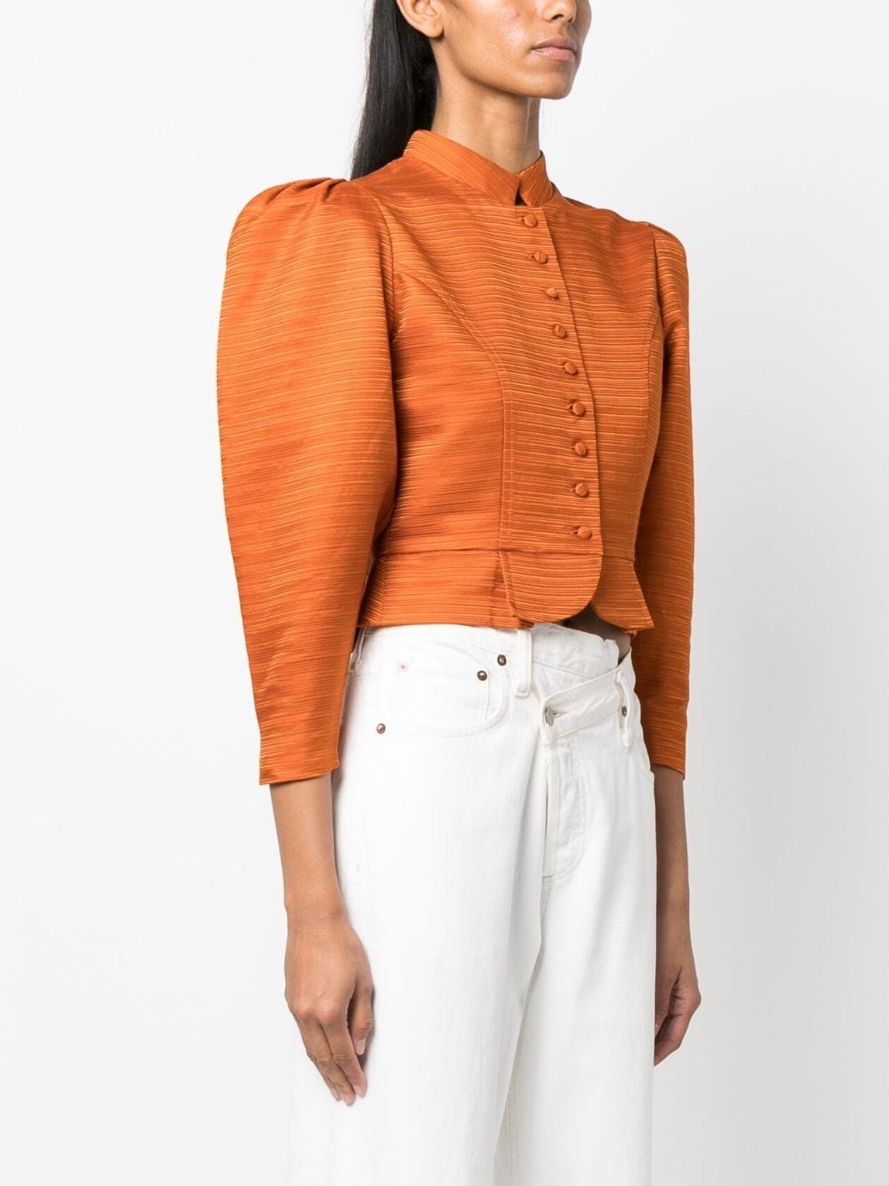 Amoako button-fastening jacket - 3