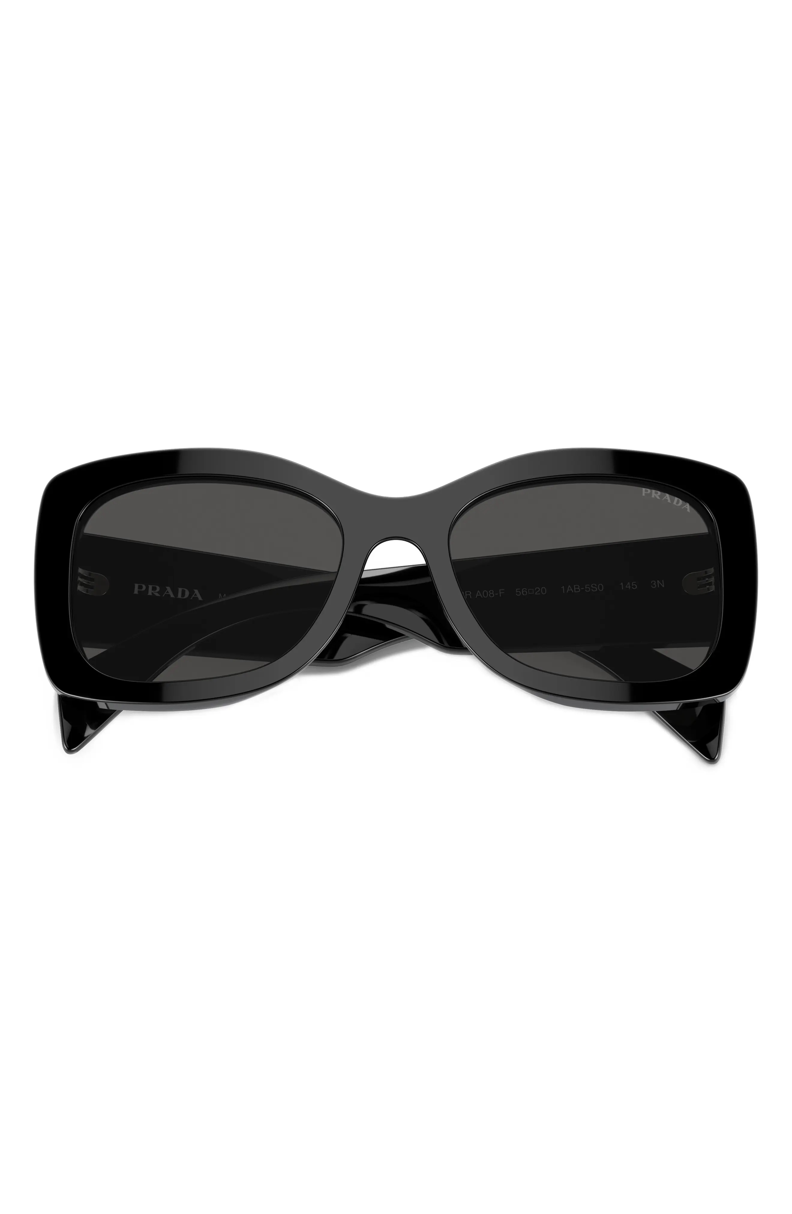 56mm Rectangular Sunglasses - 1