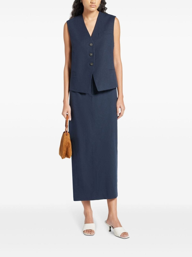 Vince V-neck waistcoat outlook